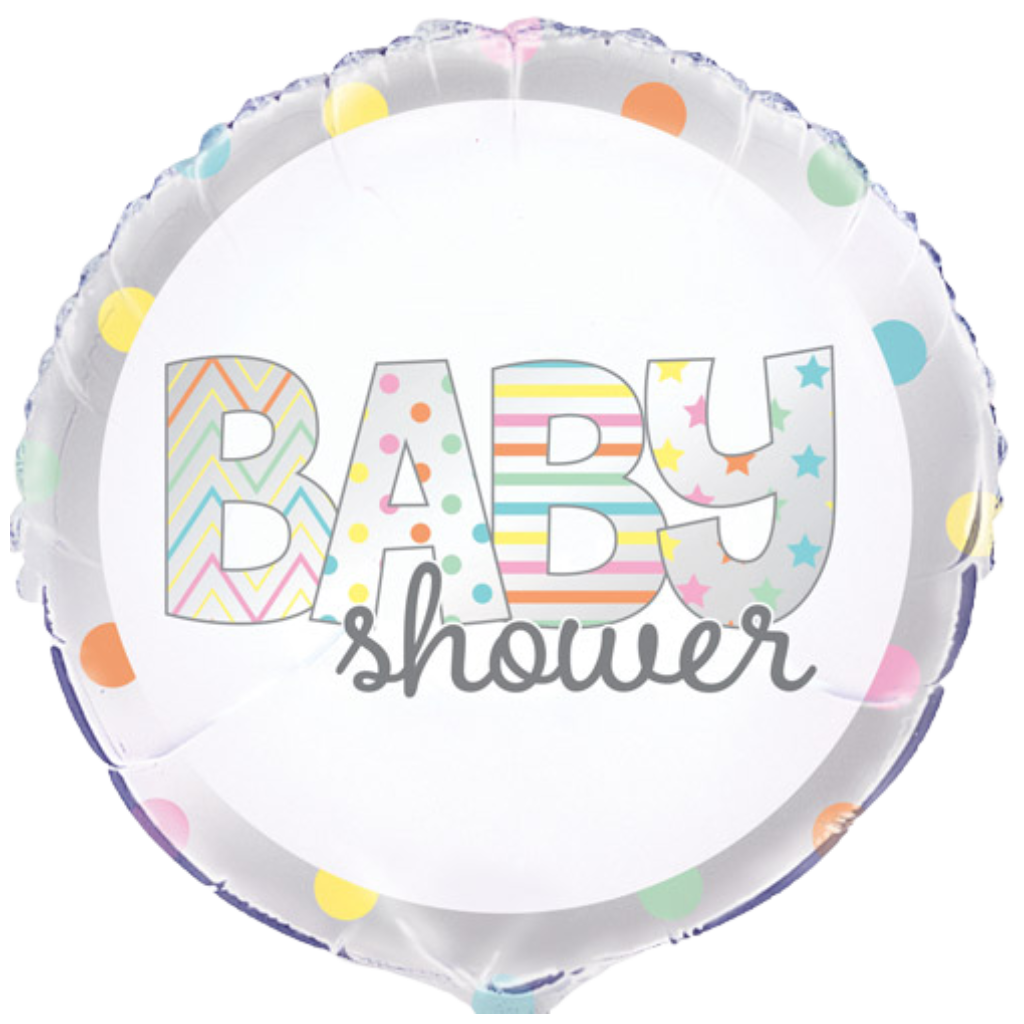 Baby Shower Metalic Pastels