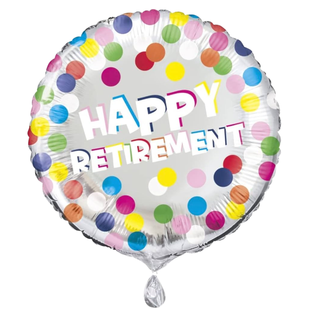 Retirement Polka Dots