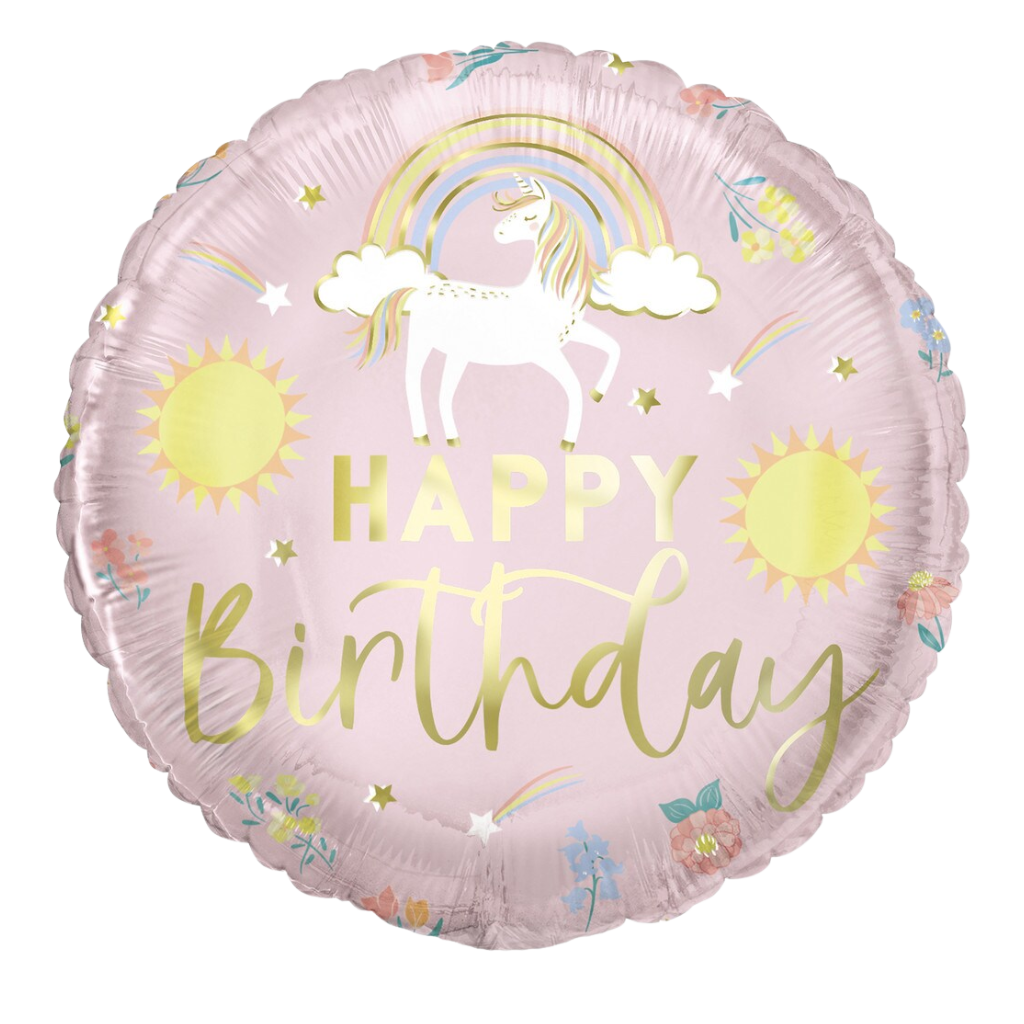 Happy Birthday Pink Unicorn