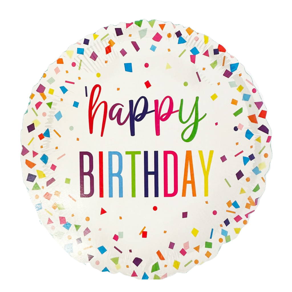 Happy Birthday Brights & Whites