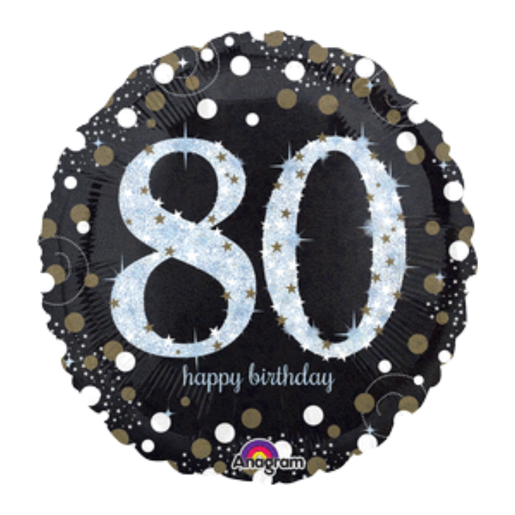 80 Black, White & Gold
