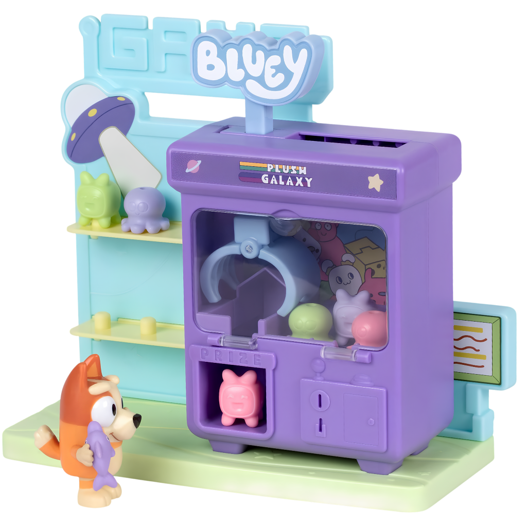 Bluey Mni Playset Claw Machine