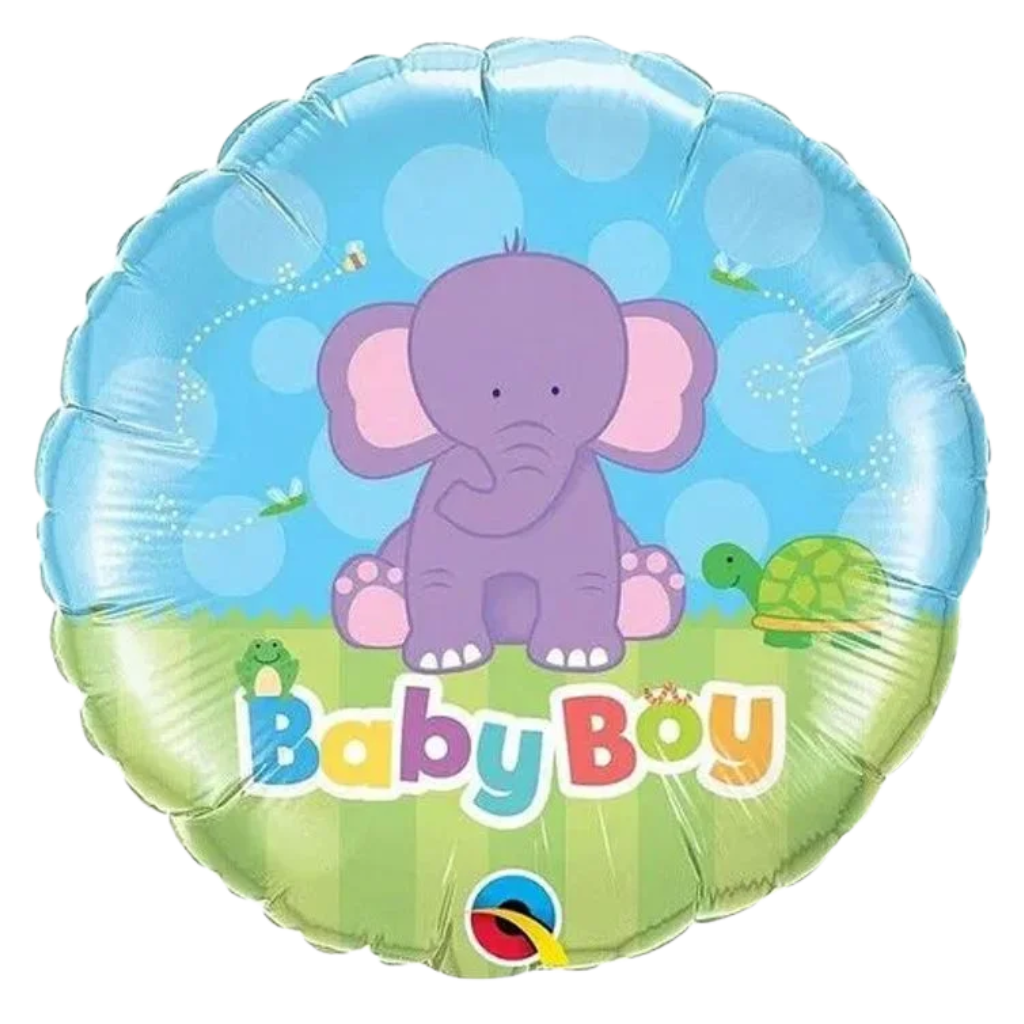 Baby Boy Pastel Elephant