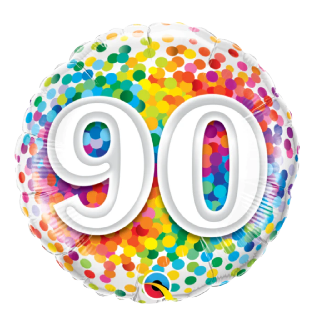 90 Rainbow Confetti