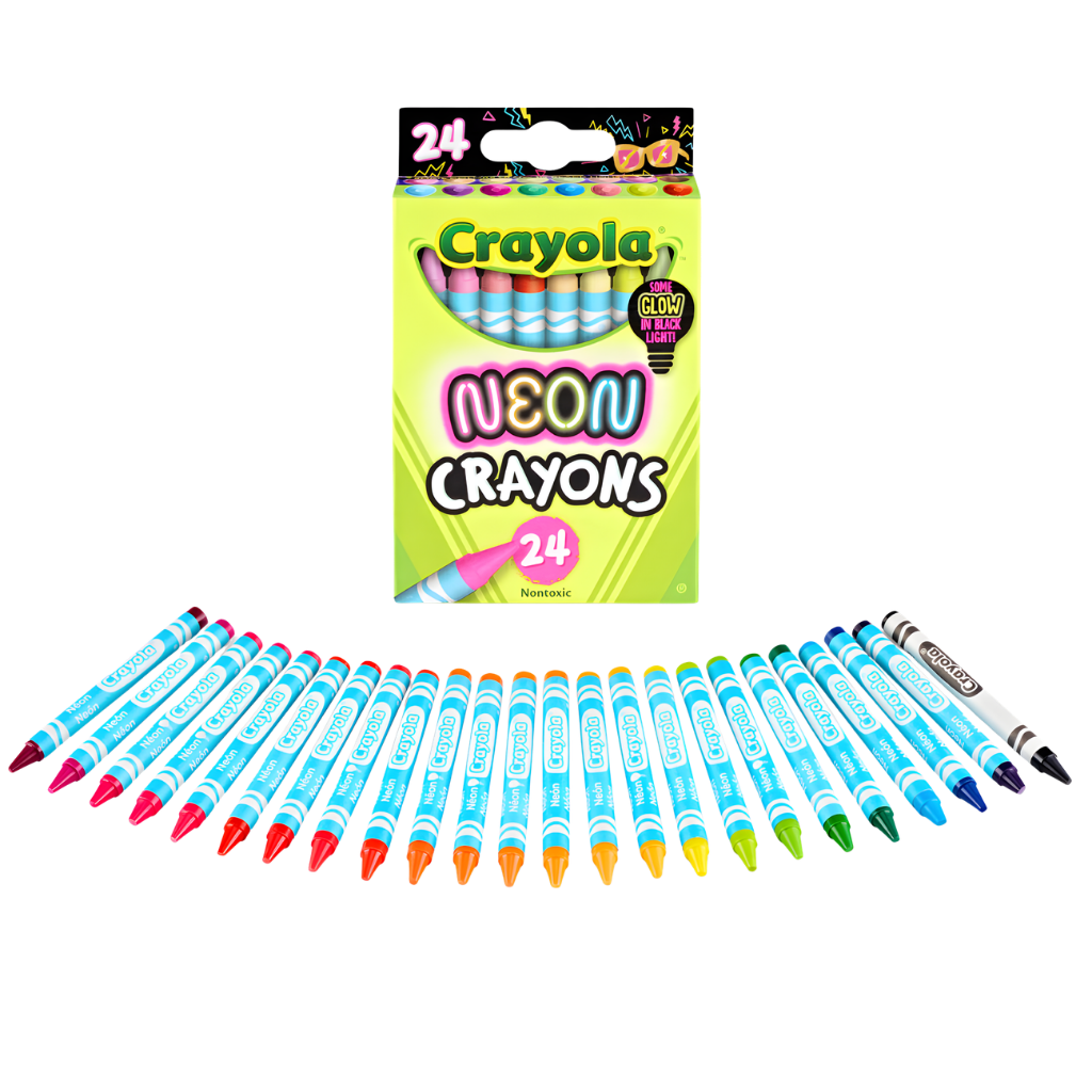 Crayola Neon Crayons (24pk)