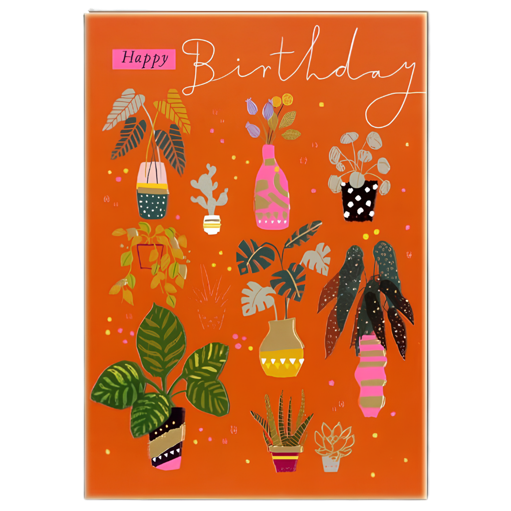 Happy Birthday, Pot Plants