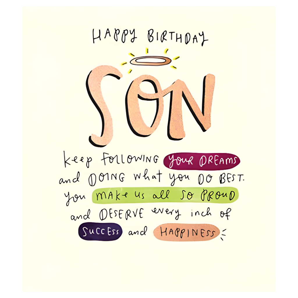 Happy Birthday Son