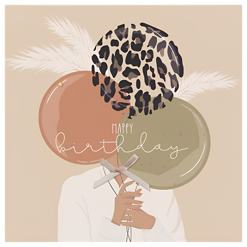 Balloons and Pampas Grass