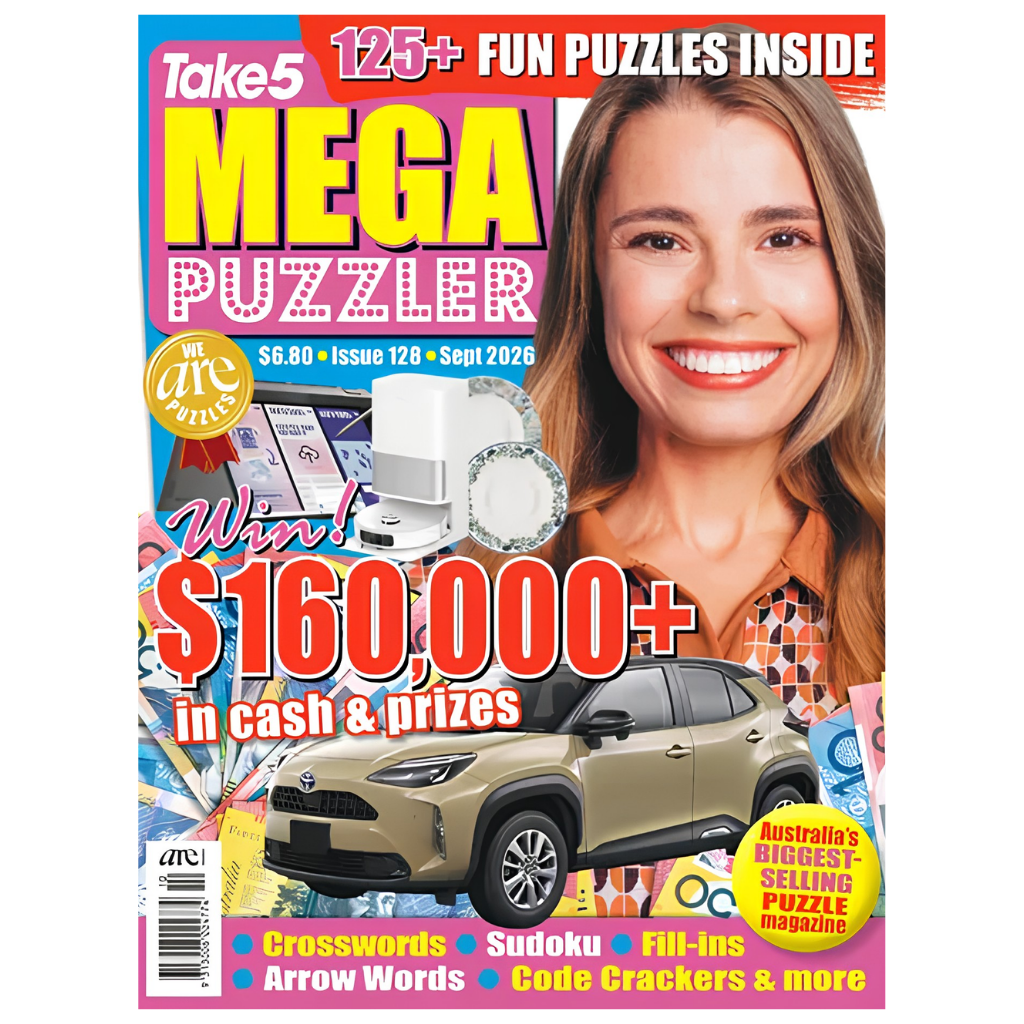 Take 5 Mega Puzzler – Issue #128 September 2026