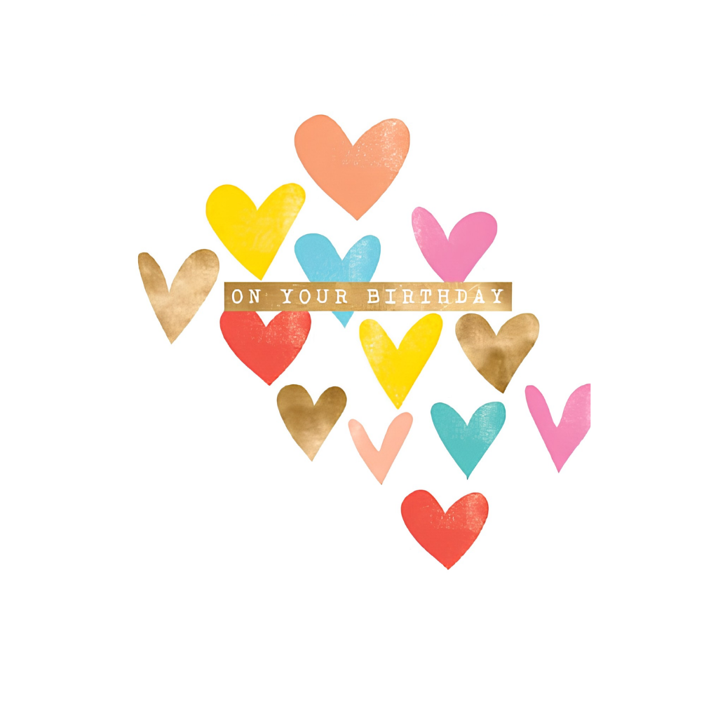 Love Hearts On Your Birthday