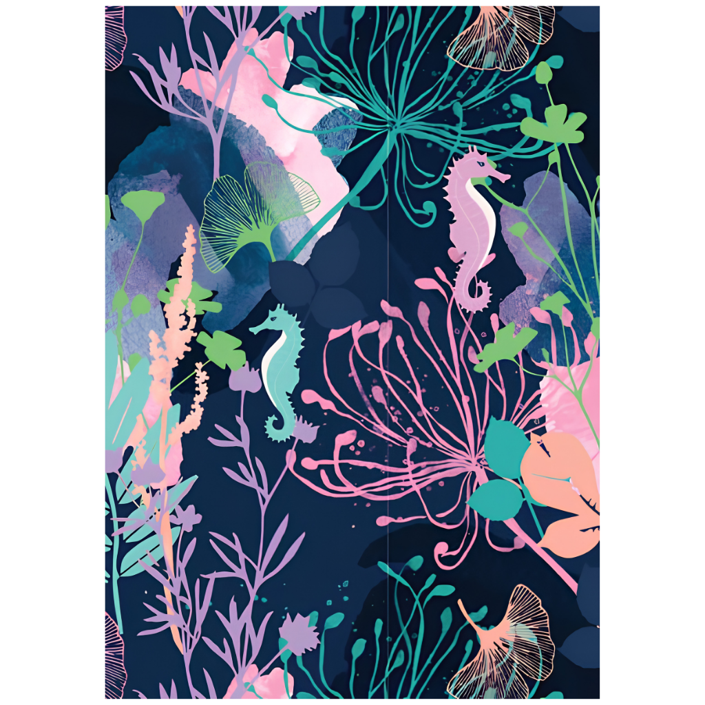 Folded Wrap - Under The Sea