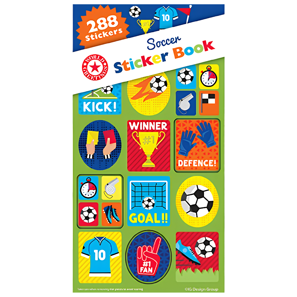 Soccer Sticker Book