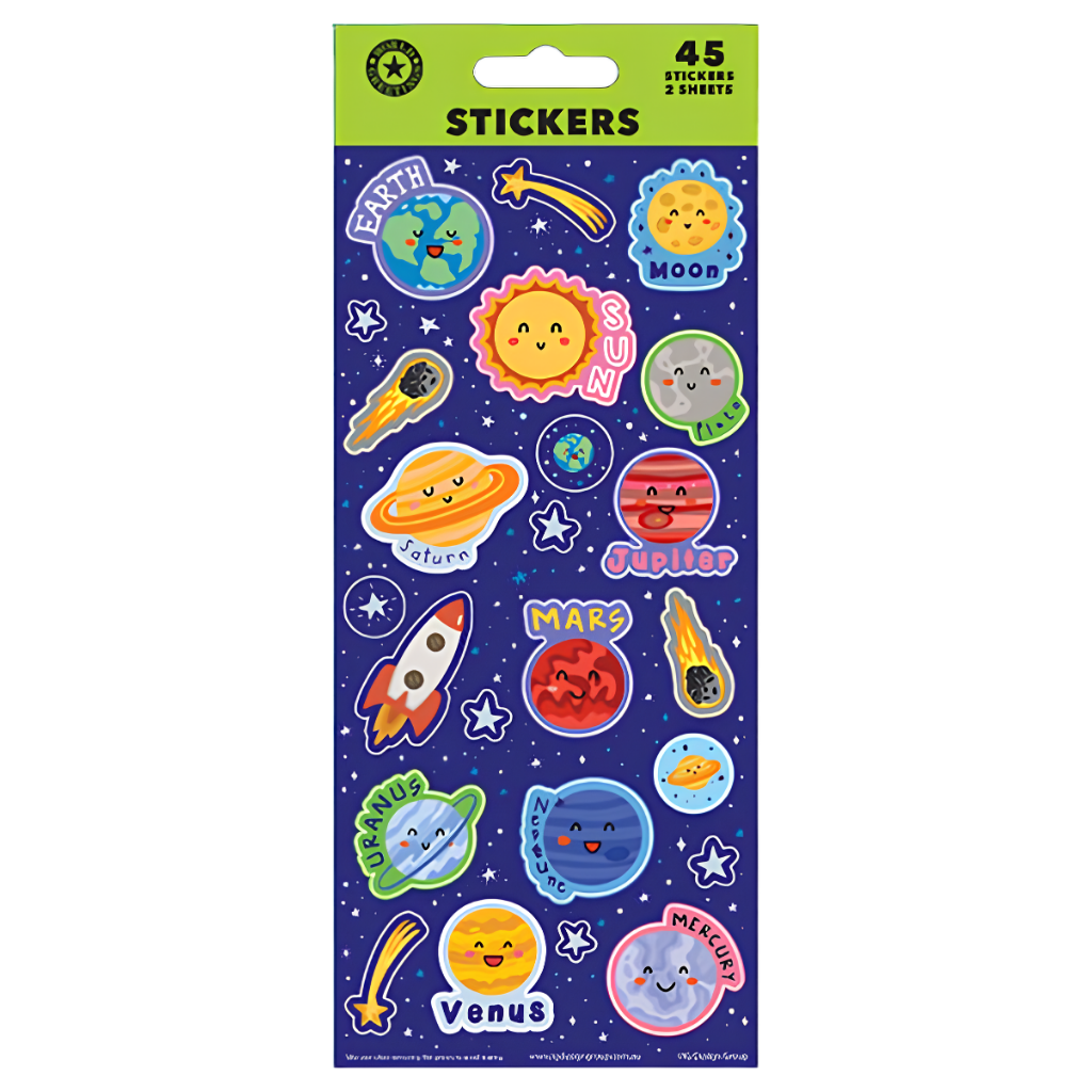 Solar System Stickers