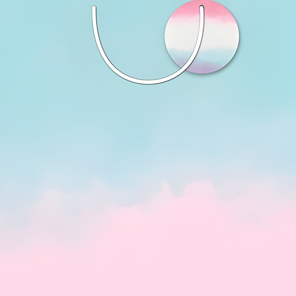 Gift Bag - Pink Ombre (Lg)