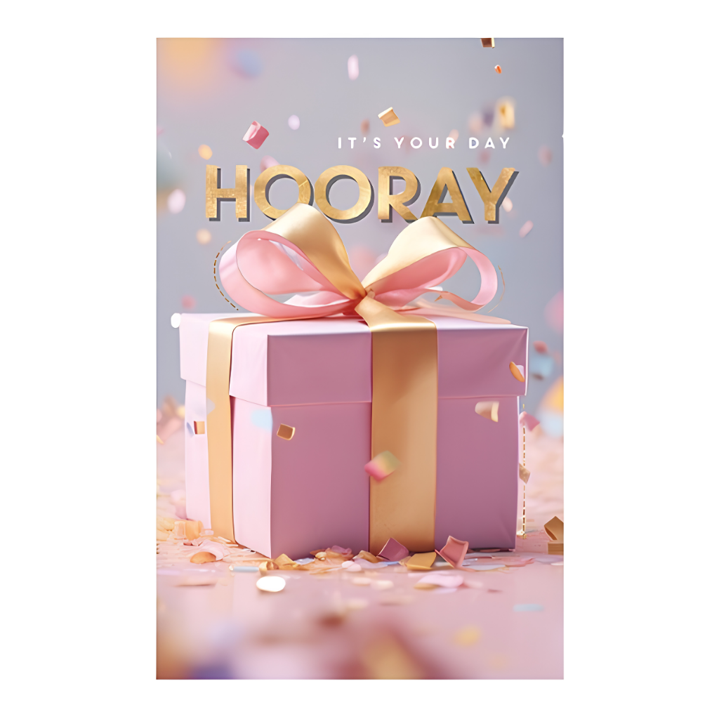 Hooray It's Your Day Present