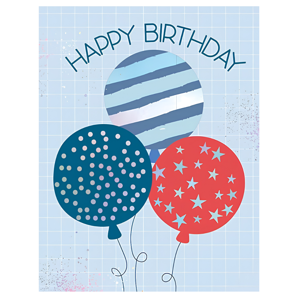 Birthday Boy Balloon Trio
