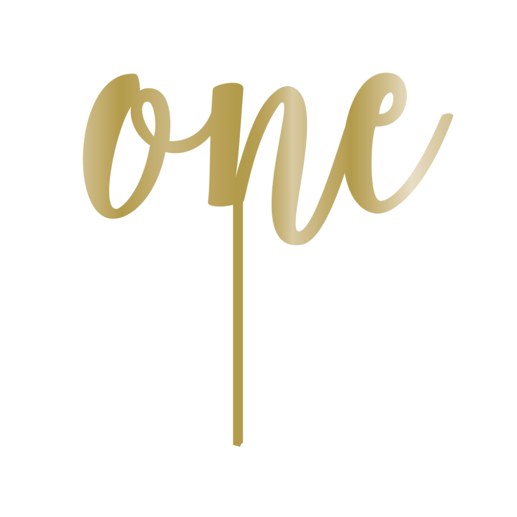 Cake Topper "One"