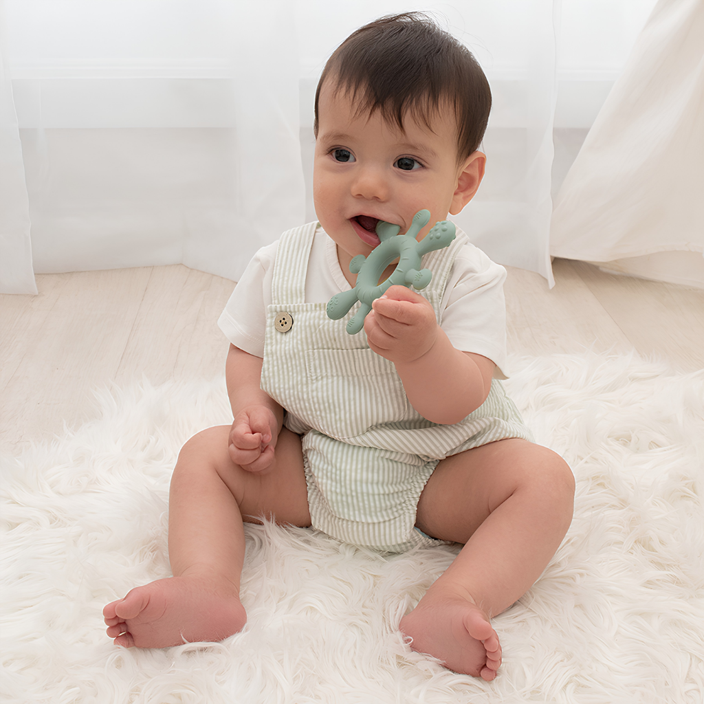 Silicone Splash Teether Sage