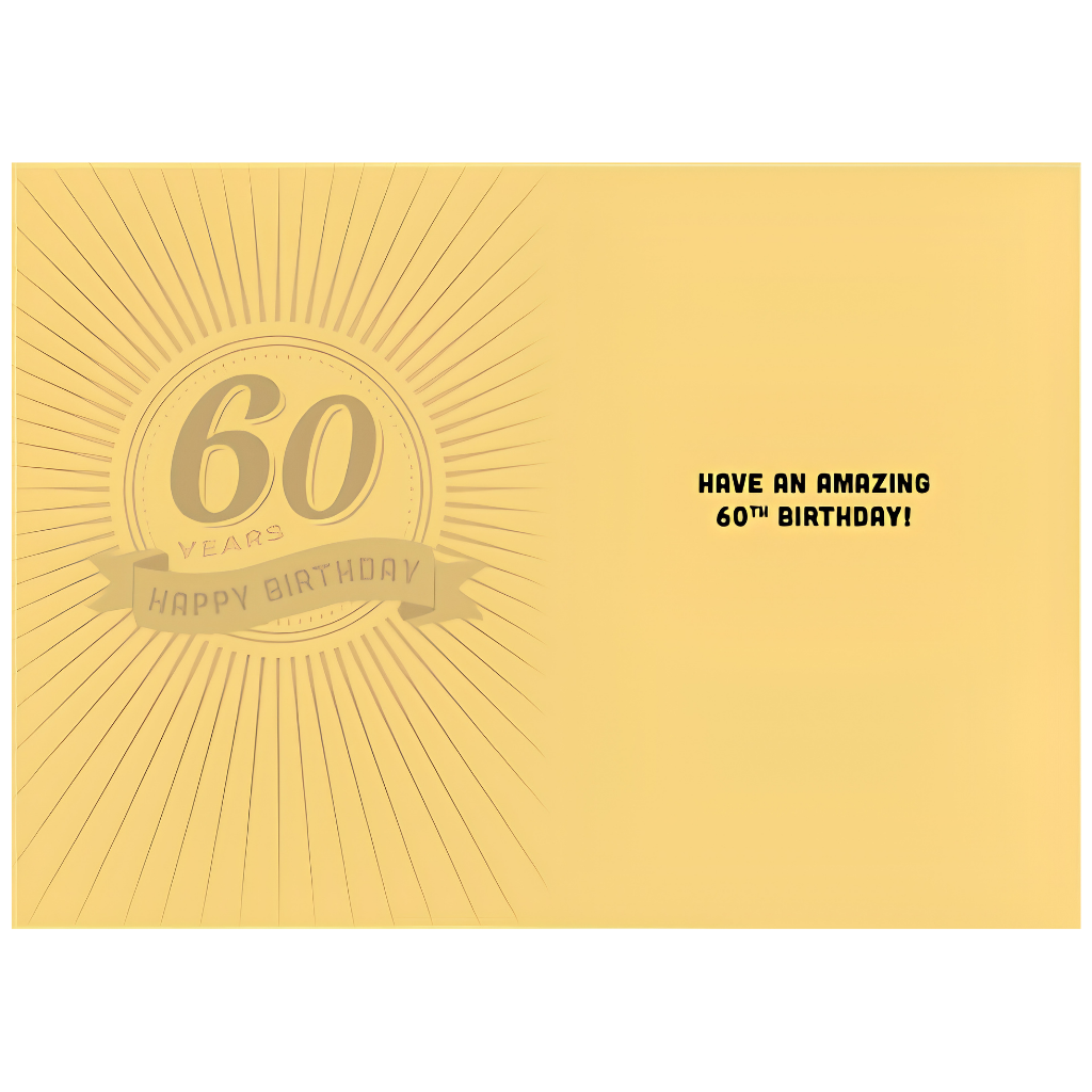 60 Years, Happy Birthday