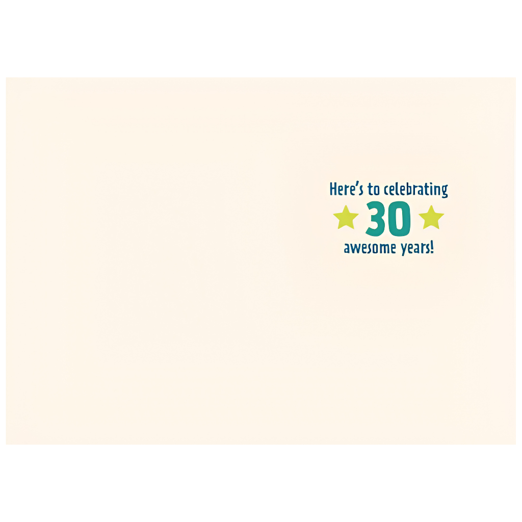 Happy Birthday 30!