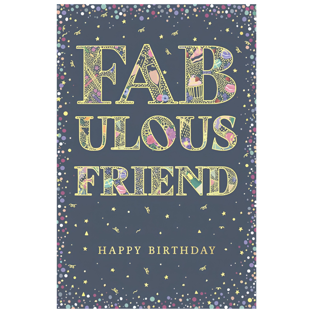 Fabulous Friend, Happy Birthday