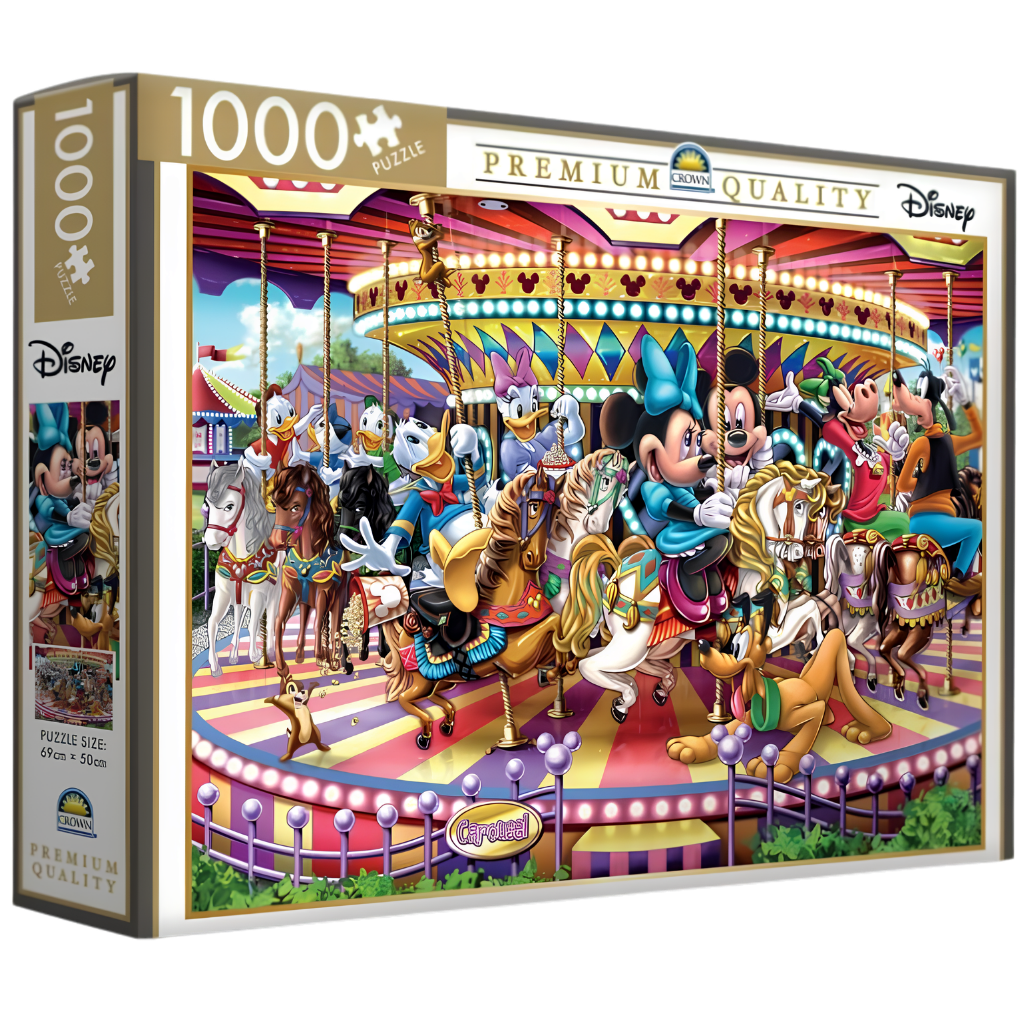 Disney Carousel 1000pc Puzzle