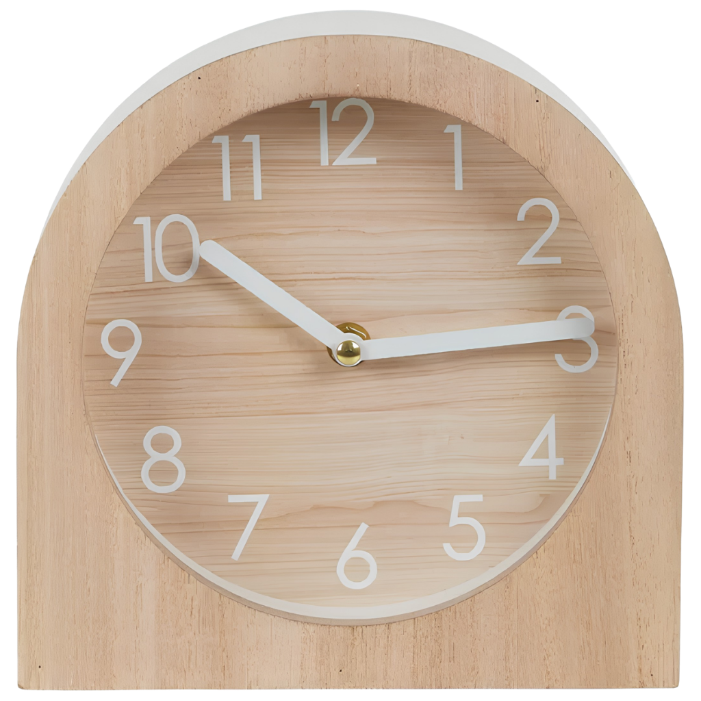 Carnaby Wooden Desk Clock