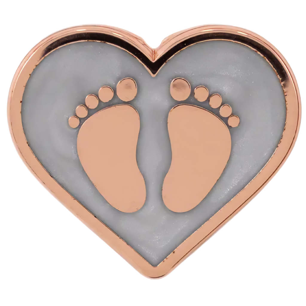 Keepsake Pin - Eternal Footprints