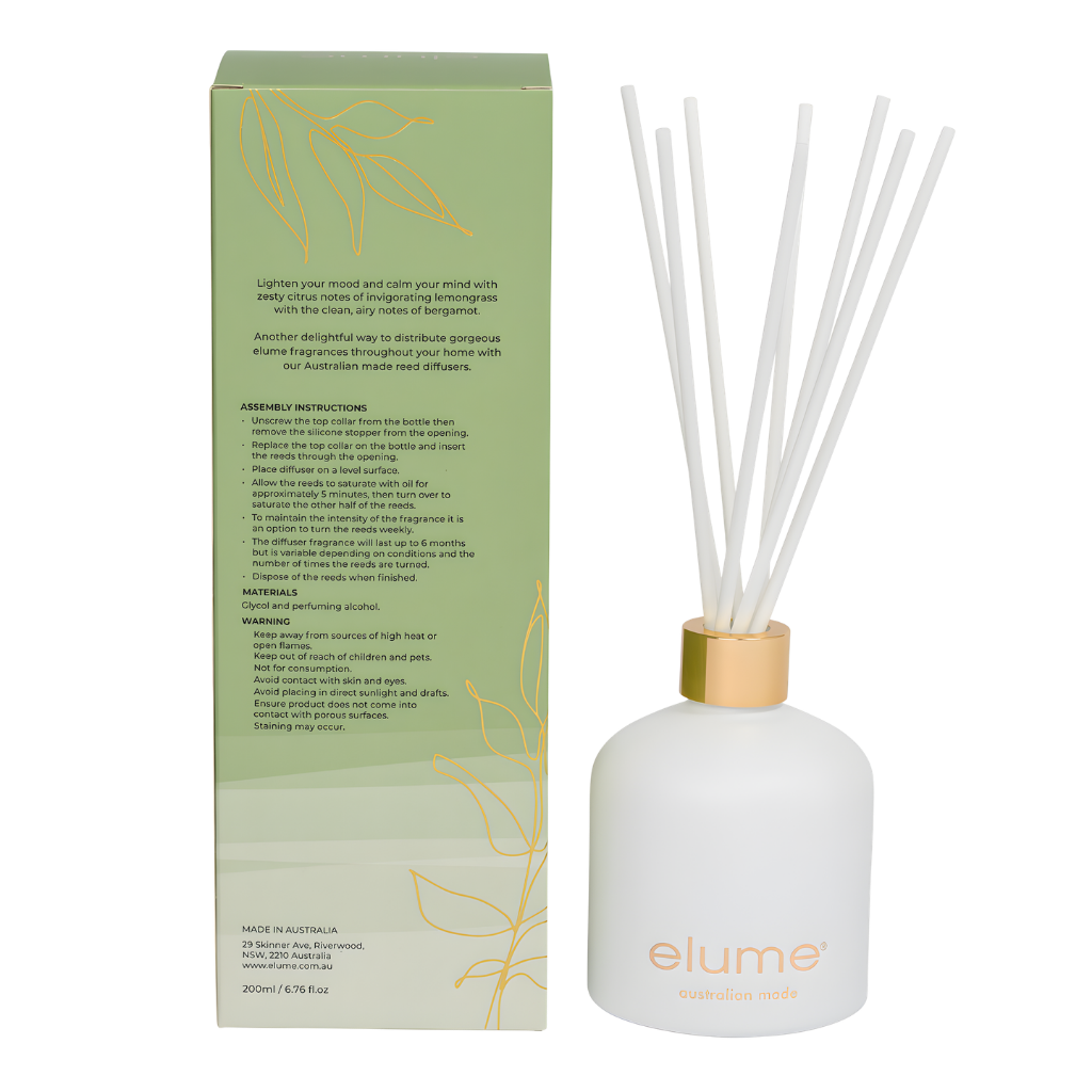 Elume: Lemongrass & Bergamot Diffuser