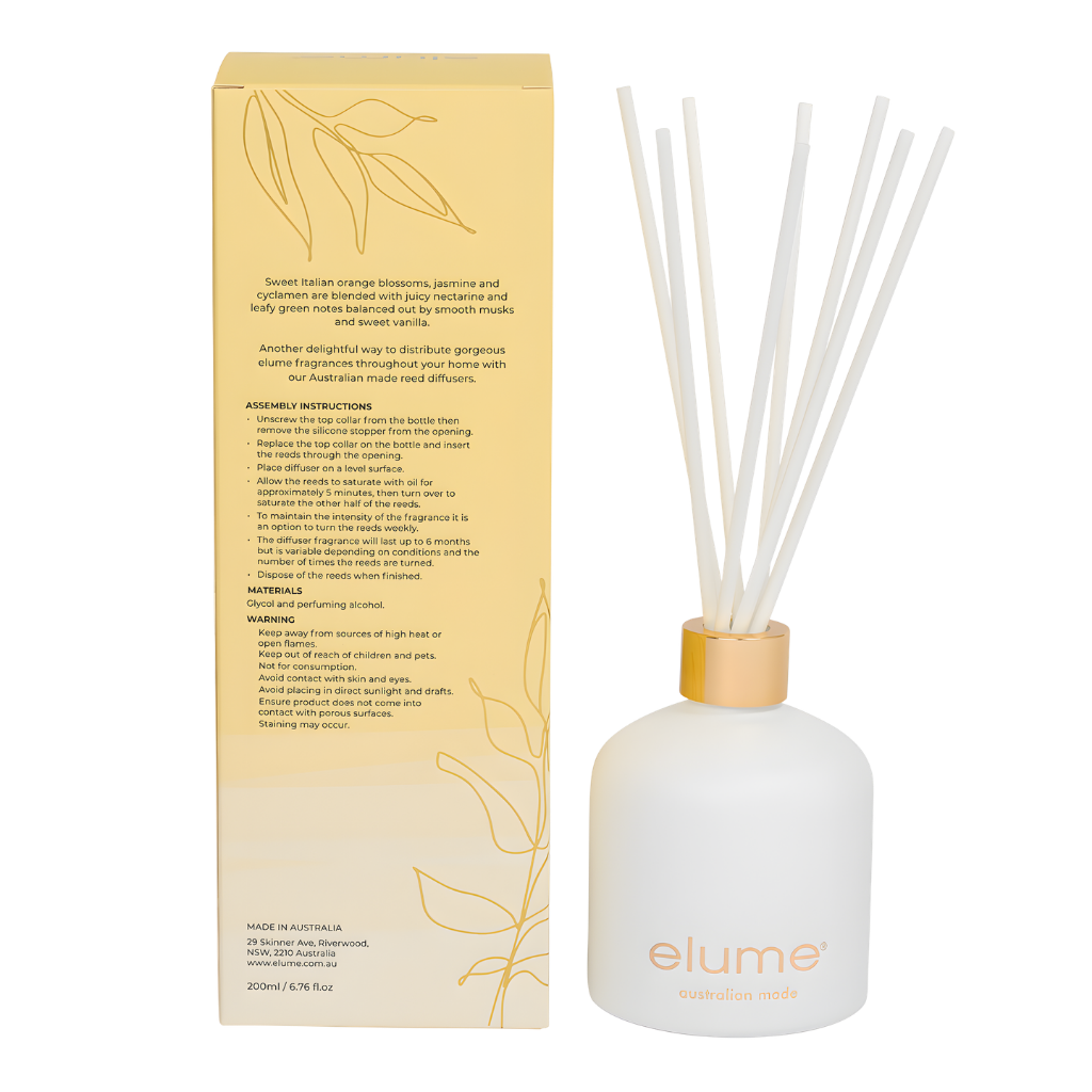 Elume: Nectarine & Orange Blossom Diffuser
