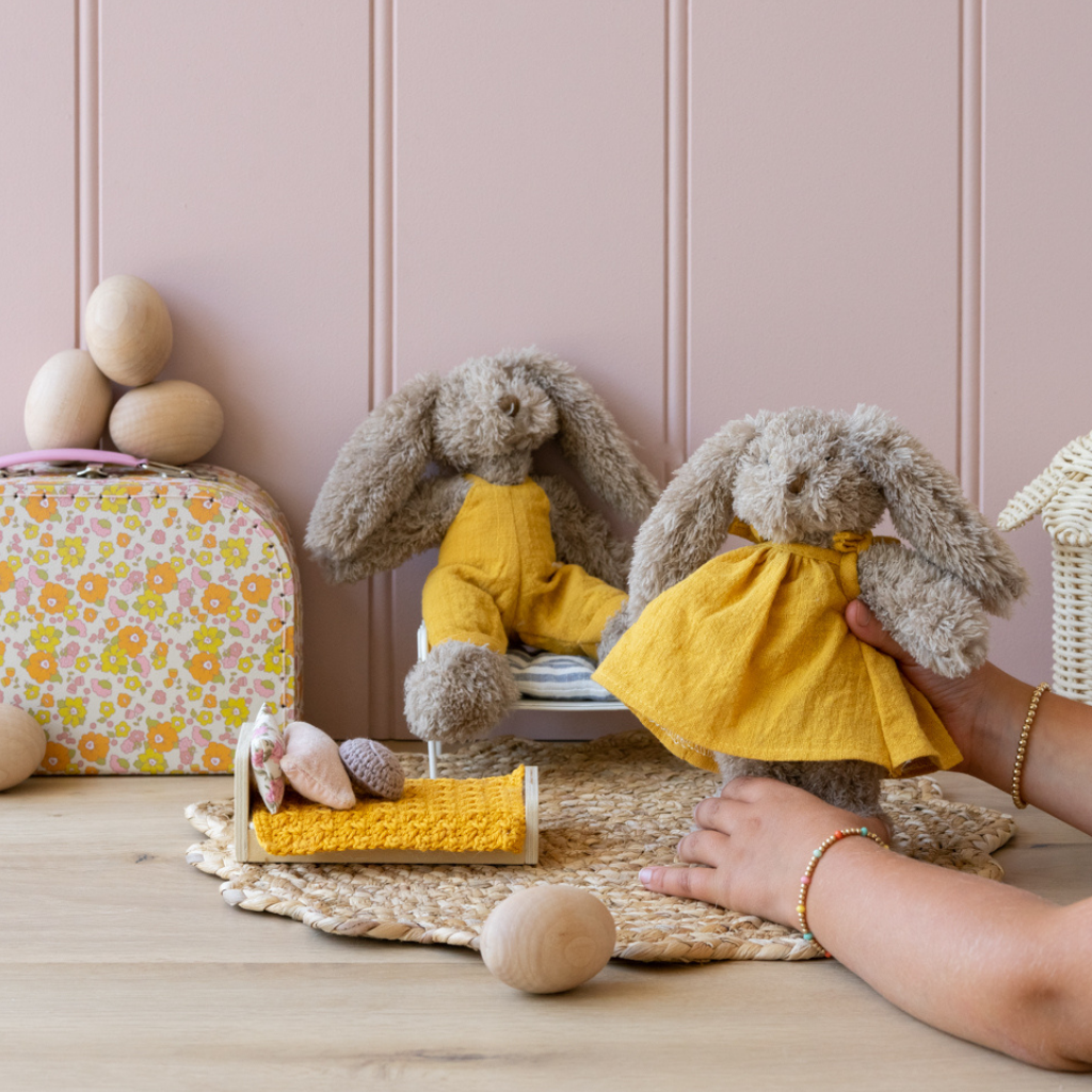 Nana Huchy Baby Honey Bunny Boy (Mustard)