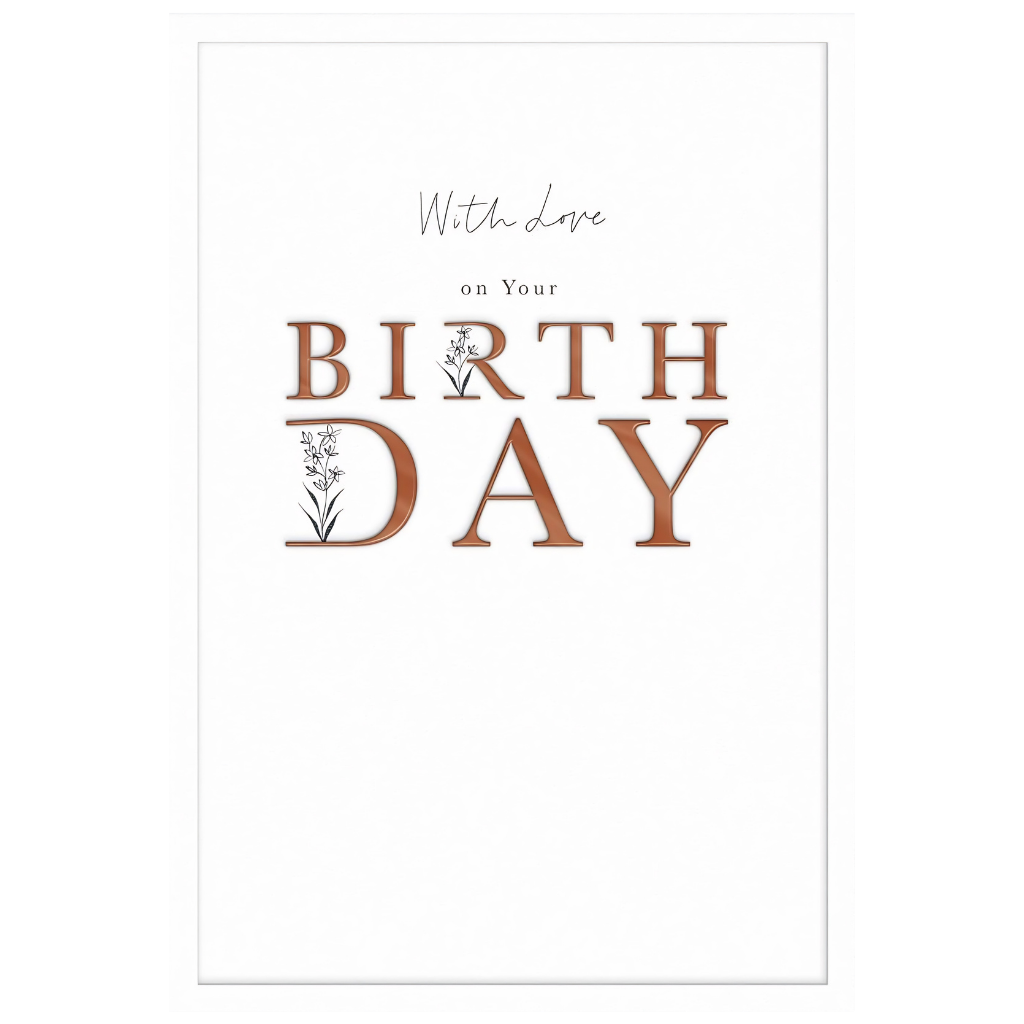 With Love on Your Birthday