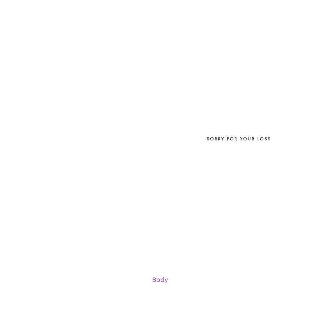 With Sympathy, Thinking Of You