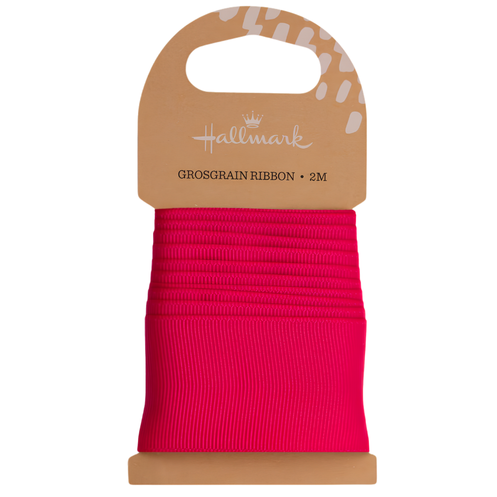 Fabric Ribbon - Hot Pink (2m)