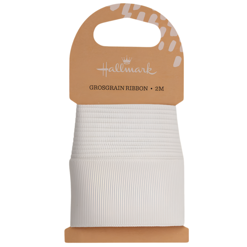 Fabric Ribbon - White (2m)