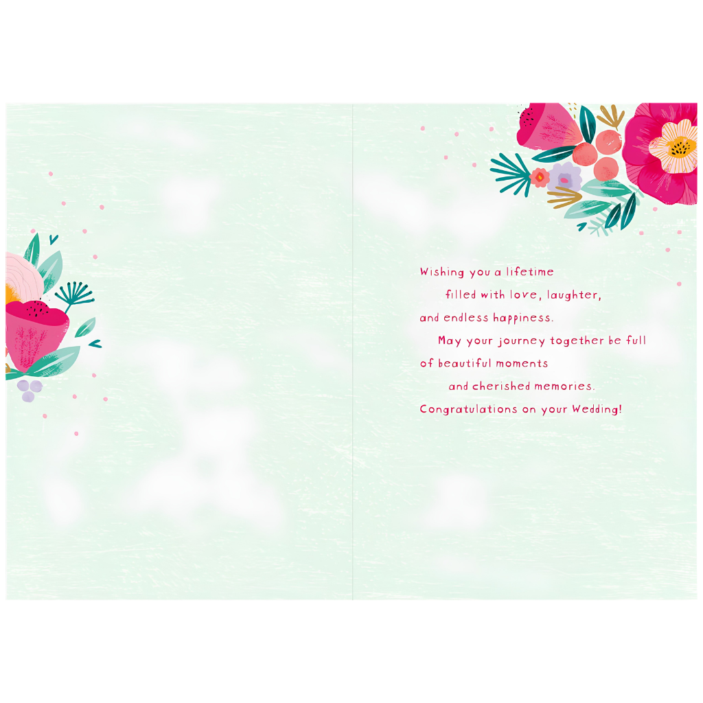 Happy Wedding Day Layer Cake