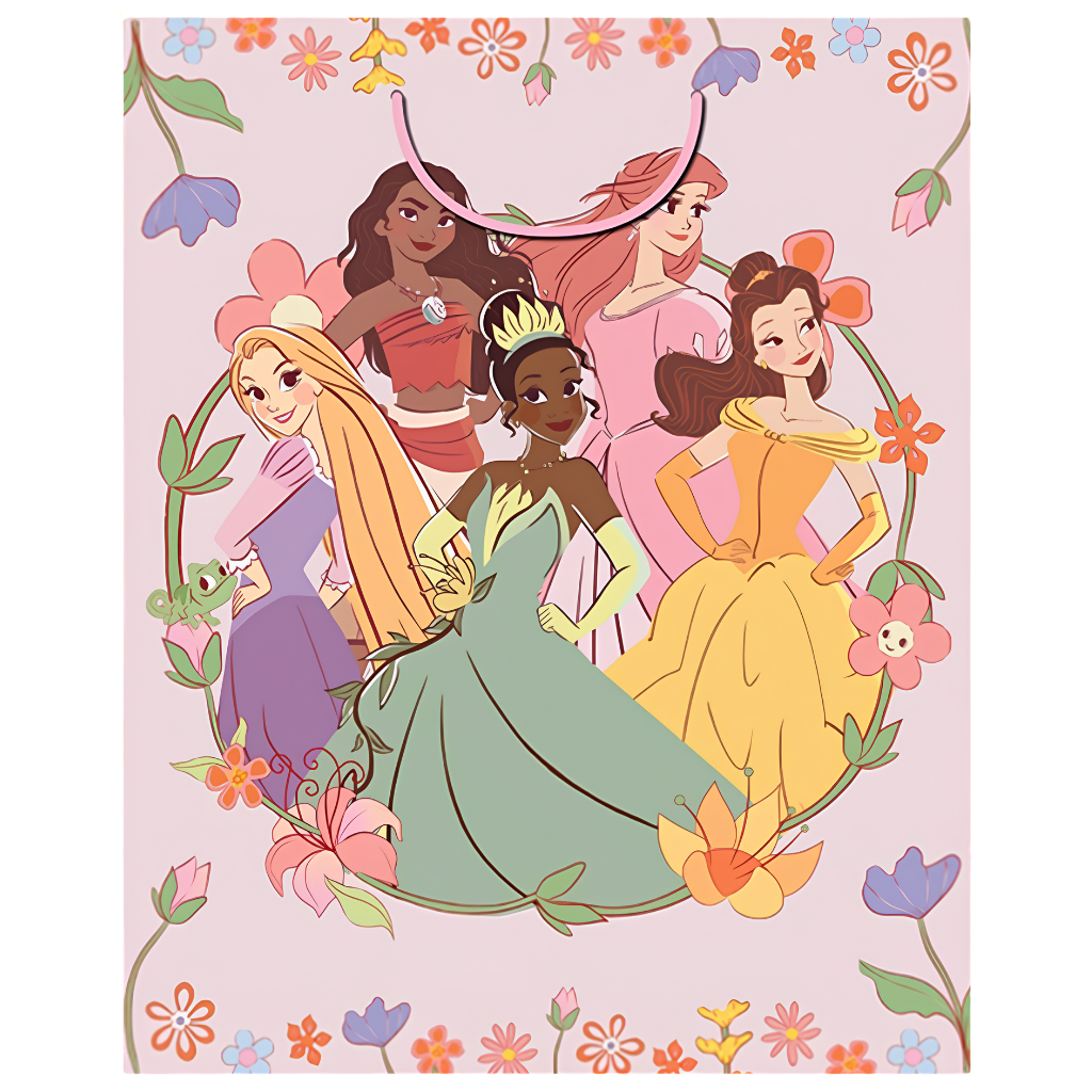 Gift bag - Disney Princess Florals