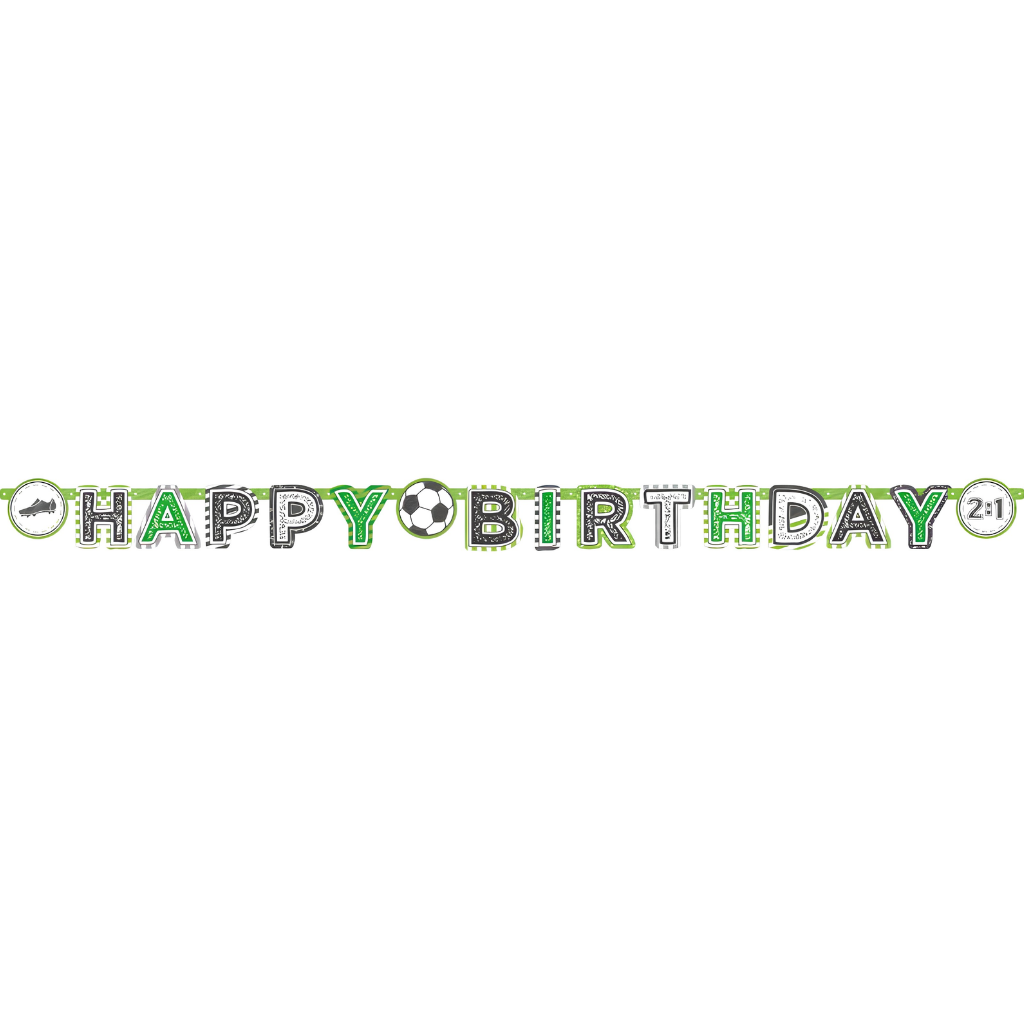 Soccer Birthday Banner
