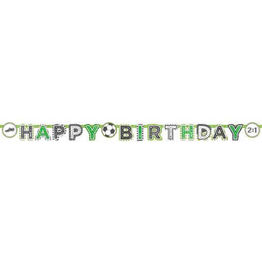 Soccer Birthday Banner