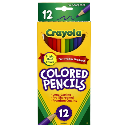 Crayola Coloured Pencils (12pk)