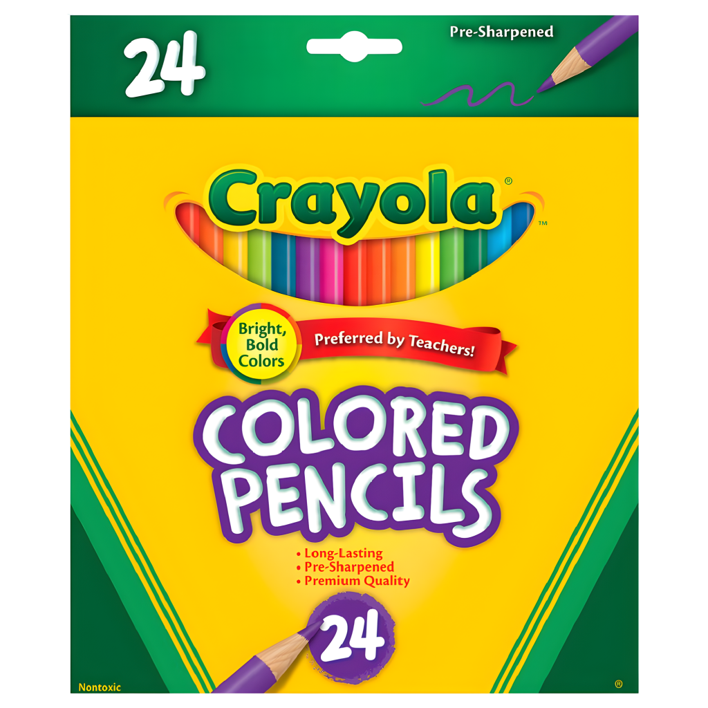Crayola Coloured Pencils (24pk)