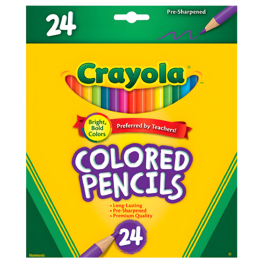 Crayola Coloured Pencils (24pk)