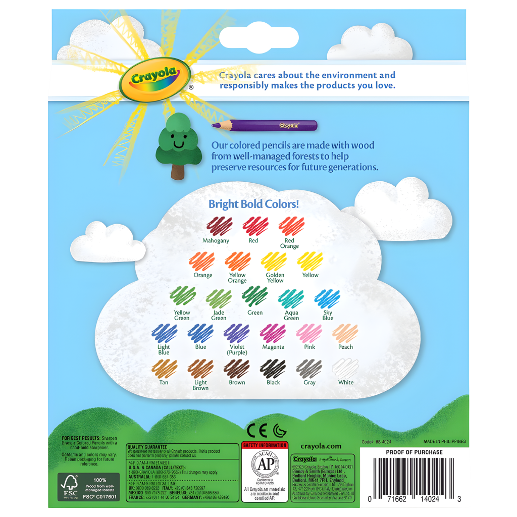 Crayola Coloured Pencils (24pk)