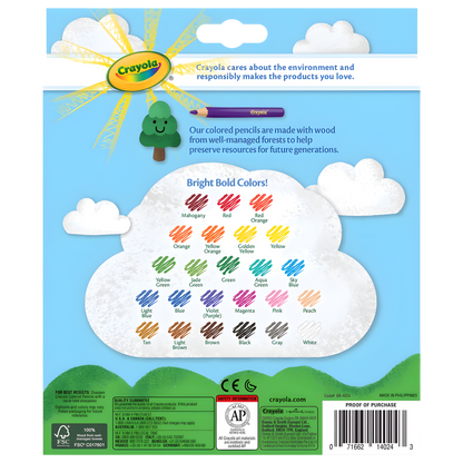 Crayola Coloured Pencils (24pk)