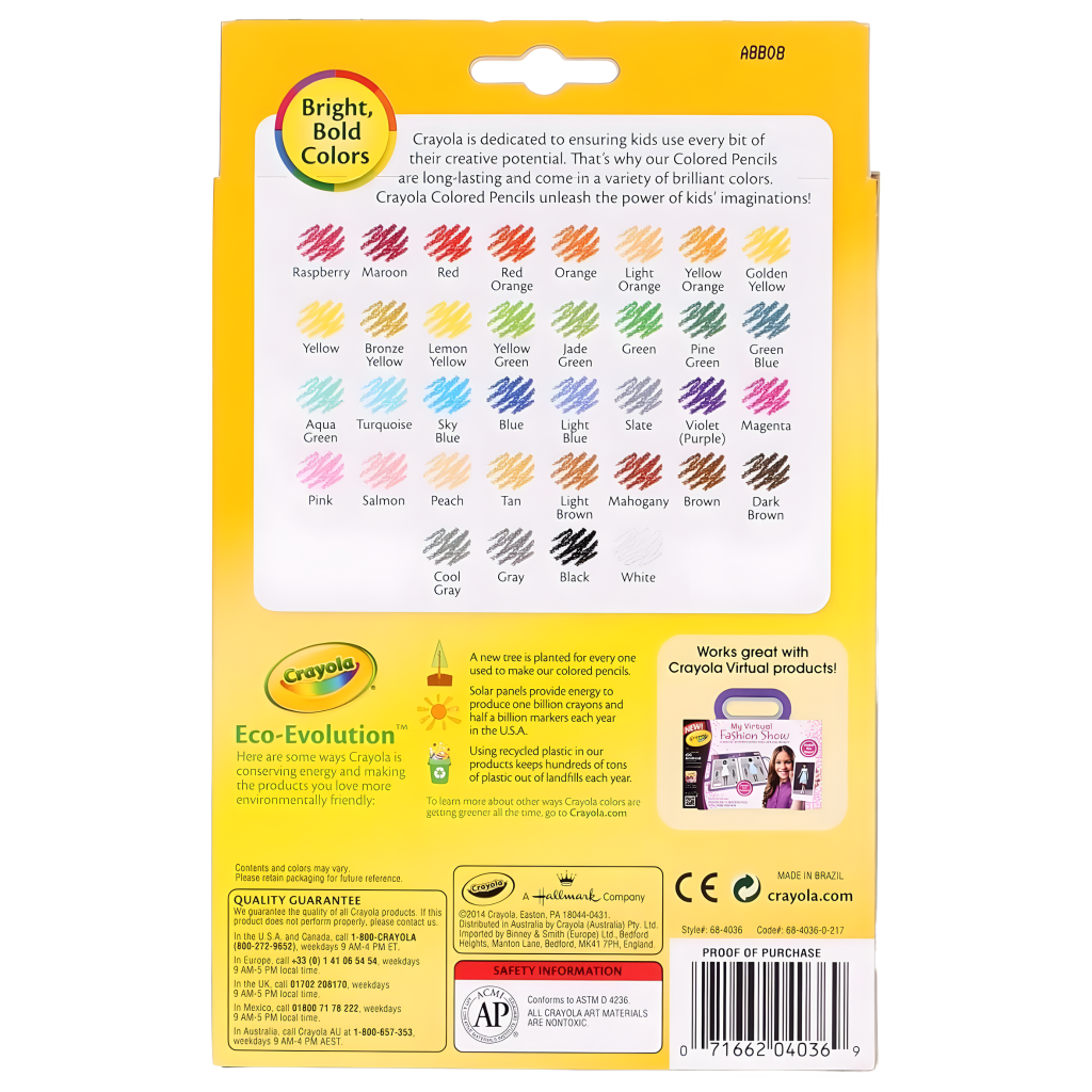 Crayola Coloured Pencils (36pk)