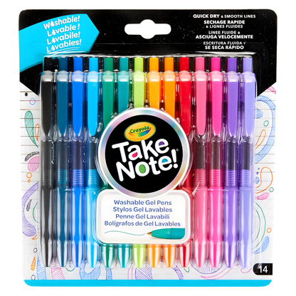 Crayola Take Note Gel Pens 
