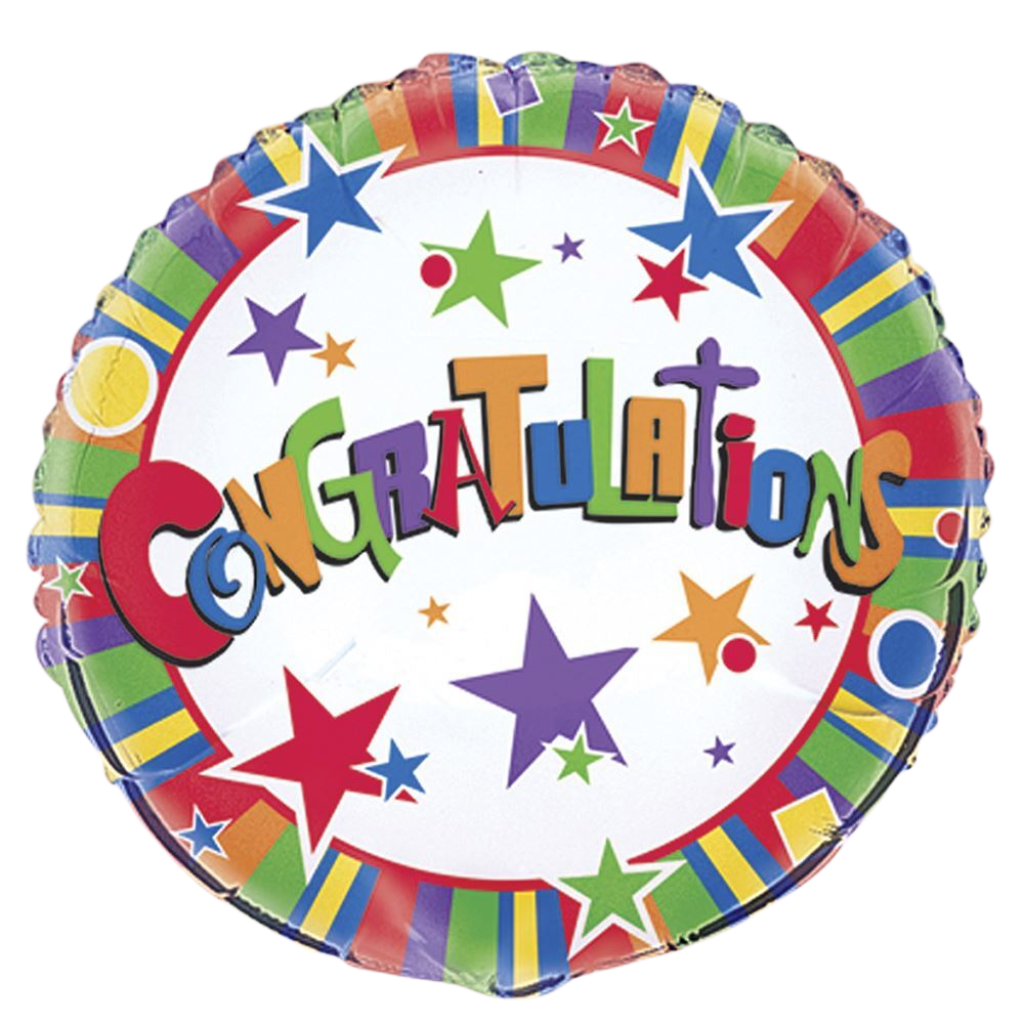 Congratulations Stripes and Stars