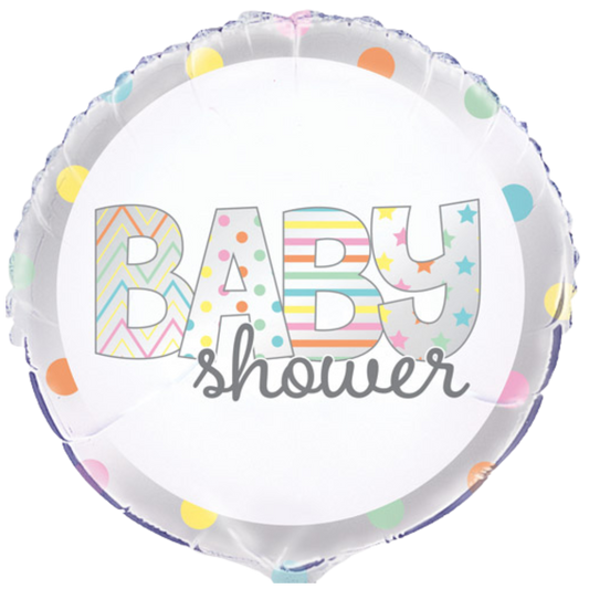 Baby Shower Metalic Pastels