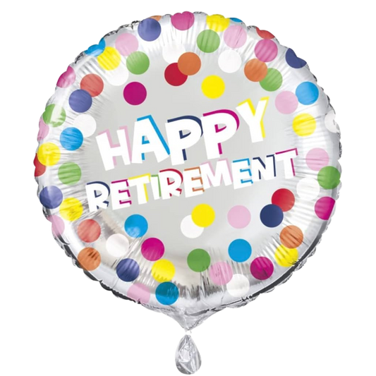 Retirement Polka Dots 