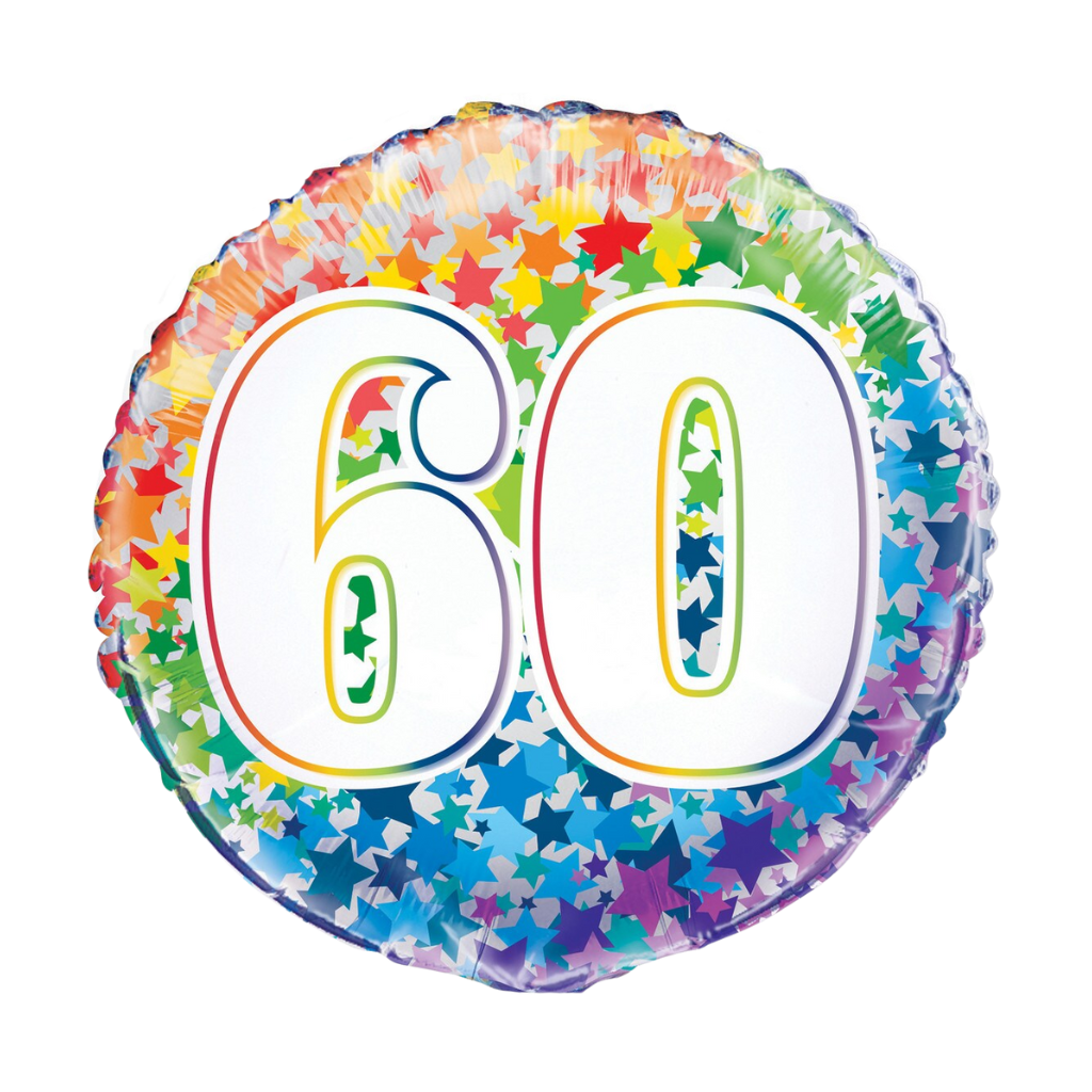 60 Rainbow Confetti